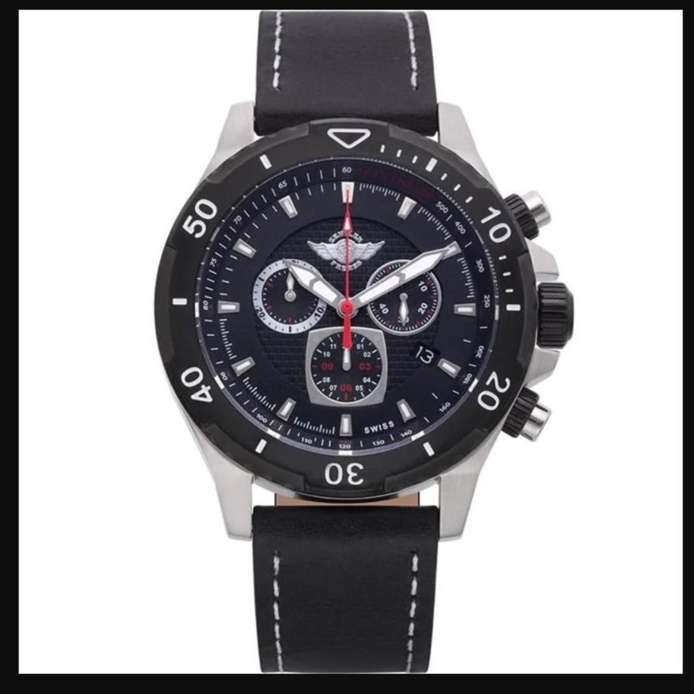Zentler Freres Rodan 45MM Chronograph Watch